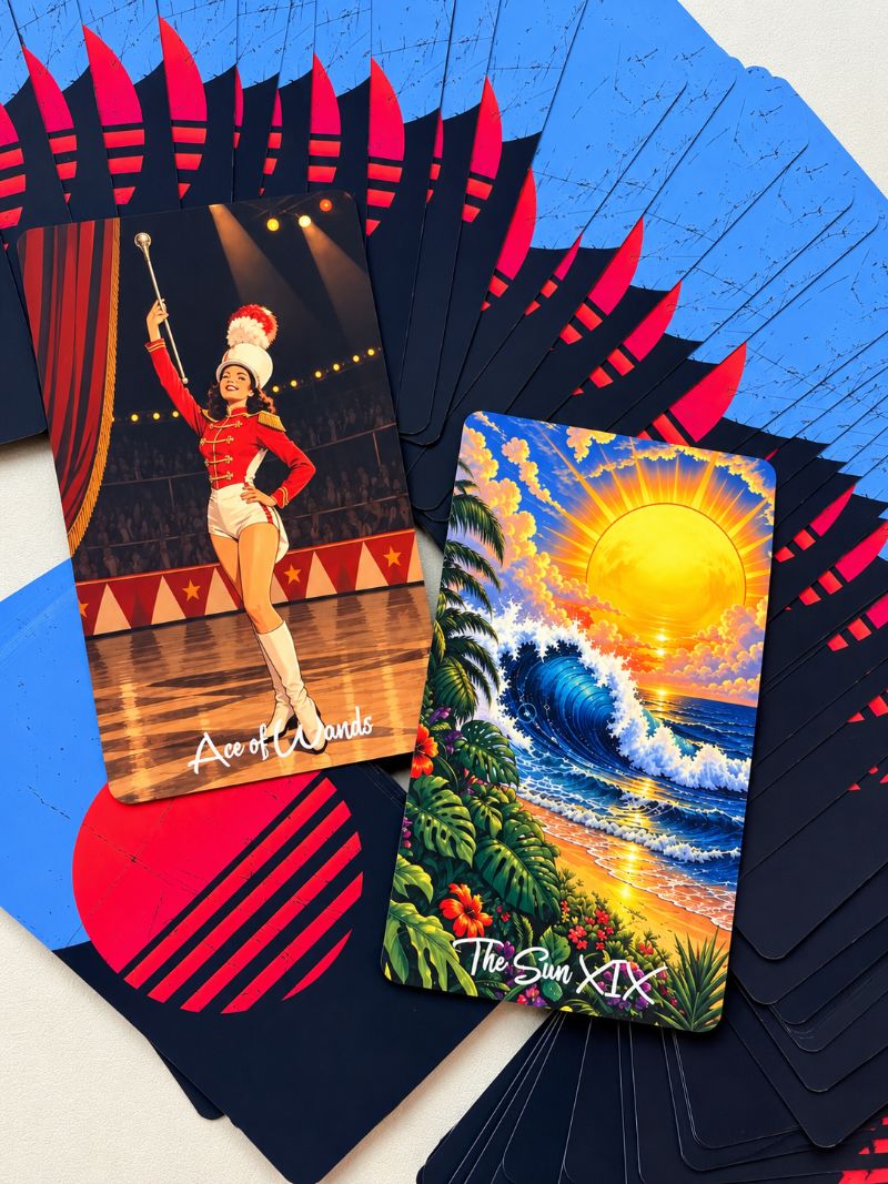 L'As de Bâtons et le Soleil du Tarot JennSoul
